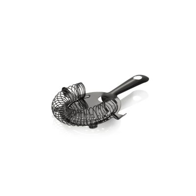 Koktélszűrő 8 x 15 cm PVD bevonatos fekete - német minőség