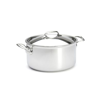Alacsony lábas fedővel, 8,8 liter, 28 cm, Affinity, de Buyer, rozsdamentes