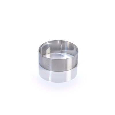Tortakarika-sütőkeret átmérő 10 cm magasság 4 CM, rozsdamentes - Martellato minőség