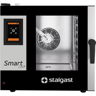 Kombinált gőzölő, STALGAST SmartCook, érintőképernyős, 7xGN1/1, P 10.2 kW
