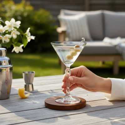 Onis Speakeasy Y martinis pohár 190 ml-es, extra tartós üvegből, 6 db-os csomag