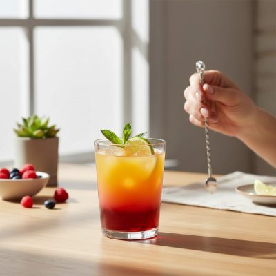 Onis Cidra Üveg Longdrink és Koktélos Pohár, Nagy Űrtartalom, 560 ml, 6 db