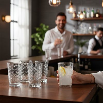 Sedef 205 ml-es vizespohár, 6 db-os csomag