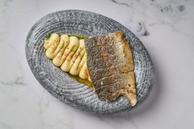 Ledo Porcelán Ovális Gourmet Tálaló – 24x17x4 cm, Fatörzs Mintával