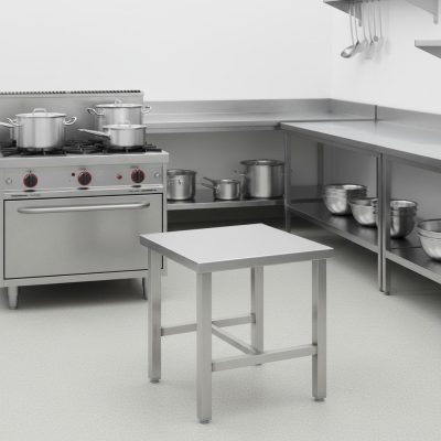 Zsámoly, Stokedli 400x400x400 mm, rozsdamentes anyag
