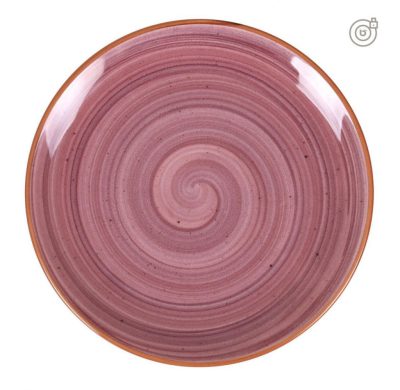 Bonna Purple 6 db-os 21 cm-es porcelán lapostányér, pattanási garanciával