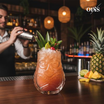 TIKI SPLIT 470 ml-es koktélos pohár 6 db-os csomag - Onis üveg