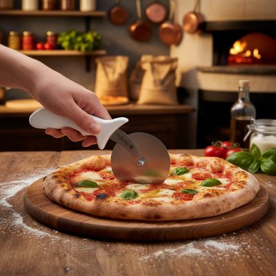 Pizzaszeletelő kerék 10 cm-es átmérő - de Buyer