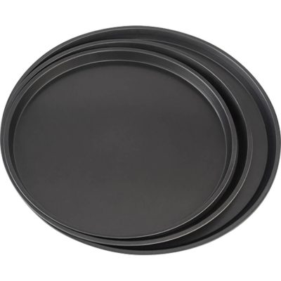 Gredil Professzionális Kerek Pizzatepsi, 280 mm (Külső 292 mm), Magasság 16 mm – Kékvas Pizzasütő Forma
