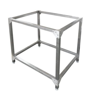 Gredil Rozsdamentes Tűzhely Alépítmény St-782001 és St-782002 Modellekhez, 940x850x1000 mm – Ipari Inox Készülék Tartó Állvány