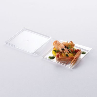 ZEN 460 ml-es desszert tégelyhez fedő, 10-db-os csomag