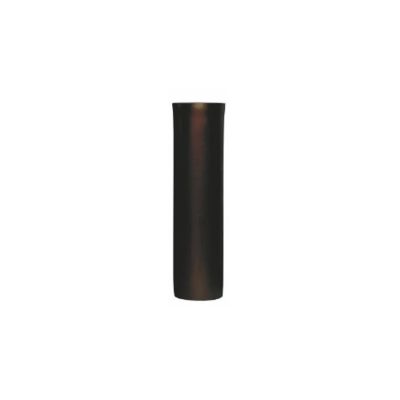 Inoxterm 120 x 500 mm kazán füstcső - fekete (Ø120 mm)