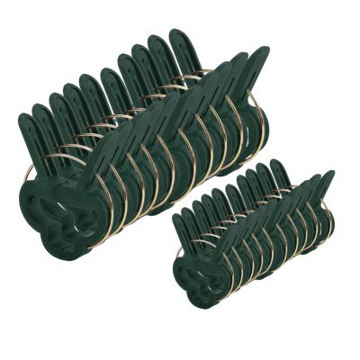 VERTO Palántarögzítő klipsz készlet, 20db (10kicsi, 10nagy) 15G570