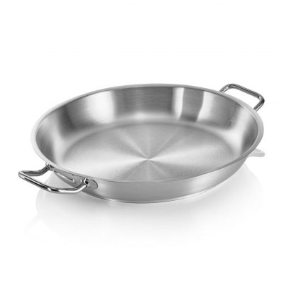Bécsi szelet sütő 40 cm, 7 cm magas, szendvicstalpas, rozsdamentes - Német minőség