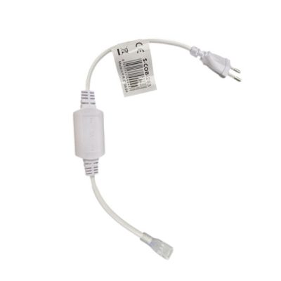 UNIVERSO Max.13mm széles flexibilis LED szalaghoz adapter dugóval max.50m