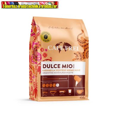 Cafe Frei Dulce Mio Kávé szemes, 1Kg, karamellás