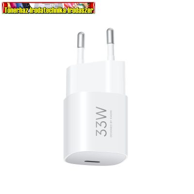  Hálózati töltő 1xUSB-C aljzattal Xiaomi 33W GaN BHR087LEU 