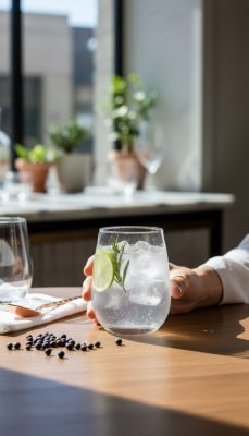 Gaia koktélos pohár, 475 ml, 6 db-os csomag