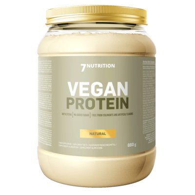 VEGAN PROTEIN 660g - Borsófehérje Izolátum & Sunbloom Napraforgófehérje - Szójamentes Vegán Fehérjepor - 7Nutrition