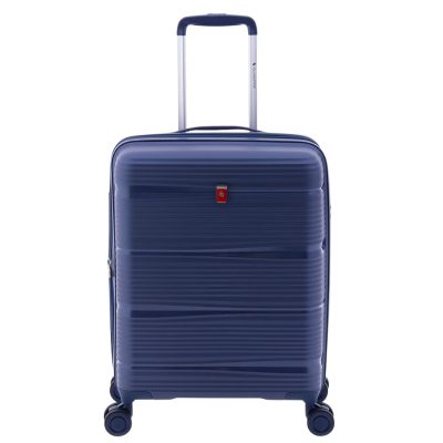 Gladiator Bionic sötétkék S Ryanair 55x40x20 bővíthető bőrönd, kabinbőrönd