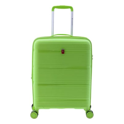 Gladiator Bionic lime S Ryanair 55x40x20 bővíthető bőrönd, kabinbőrönd