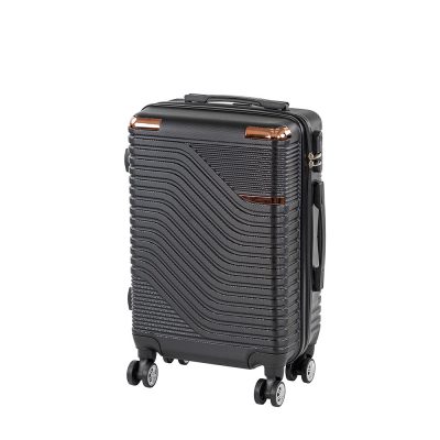TraveLux Urban kabinbőrönd keményfedeles levehető kerékkel 50x40x20 cm fekete