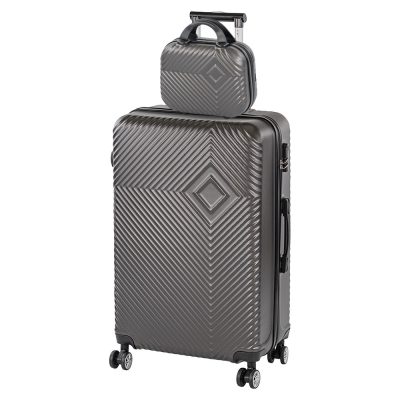 TraveLux Pro V gurulós bőrönd szett szürke
