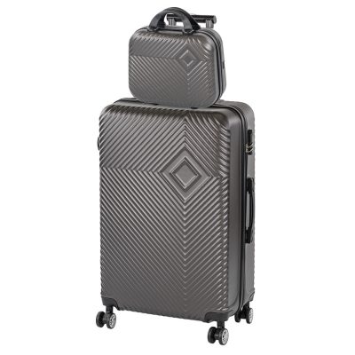 TraveLux Pro VIII gurulós bőrönd szett szürke