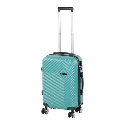 TraveLux Pro közepes bőrönd keményfedeles 55x40x20 cm lagúnakék