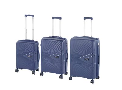 TraveLux Endure gurulós bőrönd szett sötétkék