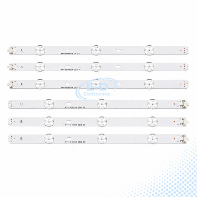 43"-PANEL (3A + 3B) LG LED-BAR SZETT