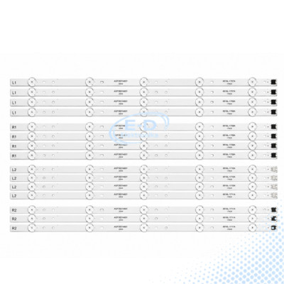60"-PANEL 10DB-os LG LED-BAR HÁTTÉRVILÁGÍTÁS SZETT