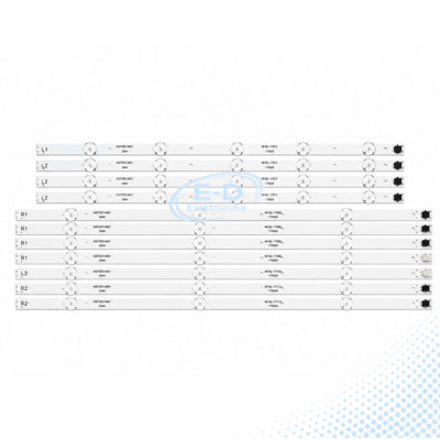 40"-PANEL (4A+4B) LG LED-HÁTTÉRVILÁGÍTÁS SZETT
