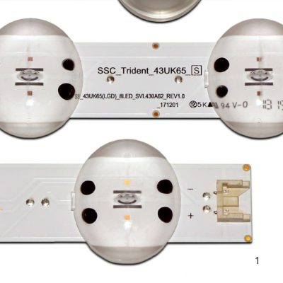 43"-PANEL (3 RÉSZES) LG LED-HÁTTÉRVILÁGÍTÁS SZETT