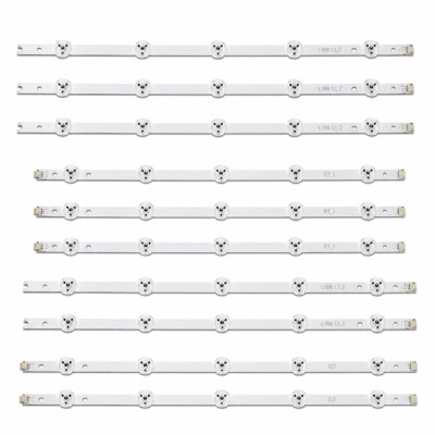 47"-PANEL (3R1 + 3L1 + 2R2 + 2L2) LG V14 SDRT REV0.8 6 LED HÁTTÉRVILÁGÍTÁS SZETT