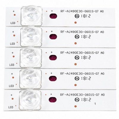 49"-PANEL (10 RÉSZES) LG RF-AJ490E32-0601S-02 LED HÁTTÉRVILÁGÍTÁS SZETT