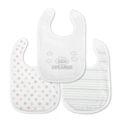 Lorelli Natural tépőzáras előke 3db - Unisex