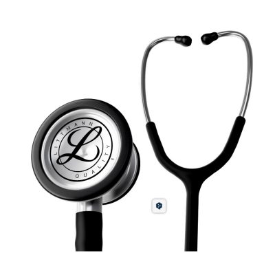 3M™ Littmann® Classic III™ fonendoszkóp 5620C, fekete szatén cső, rozsdamentes hallgatófej, 69cm