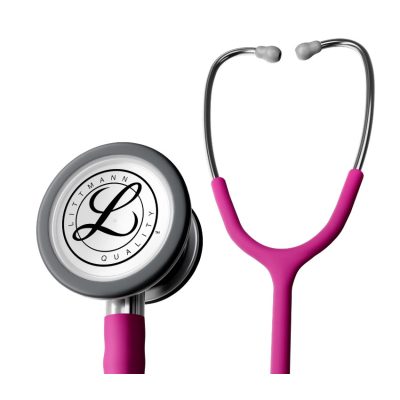 3M™ Littmann® Classic III™ fonendoszkóp 5648C, málna szatén cső, rozsdamentes hallgatófej, 69cm