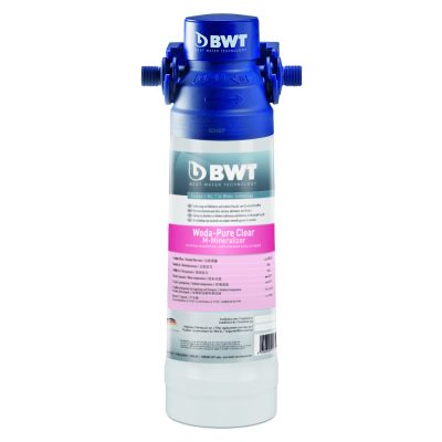 BWT Woda-Pure Clear M Magnesium víztisztító készlet (magnézium mineralizer víztisztító patron + fejegység)