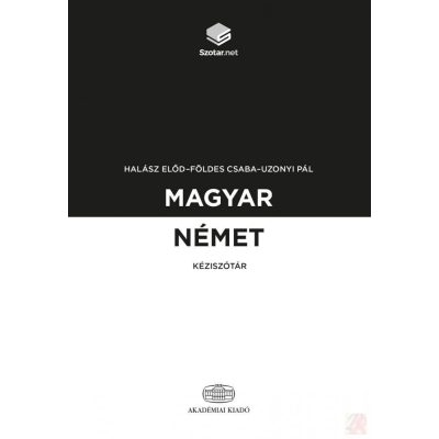 MAGYAR-NÉMET KÉZISZÓTÁR 