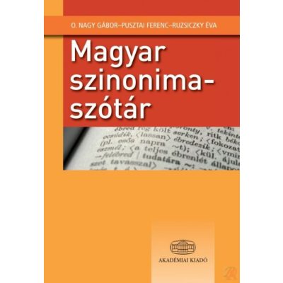 MAGYAR SZINONIMASZÓTÁR
