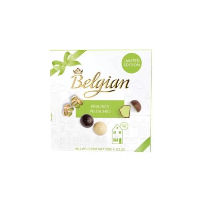 Belgian Praliné pisztácia ízű 150g