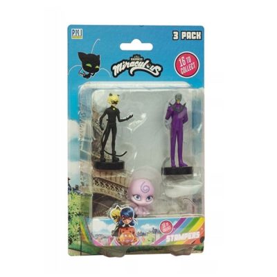 Miraculous figura szett nyomdákkal - sokféle - 1 db szett