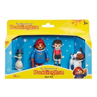 Paddington figura szett - Paddington, Jonathan Brown, Pidgeonton és Lucky