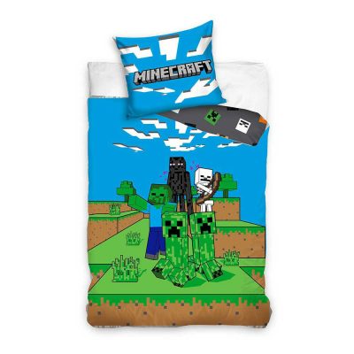 Minecraft ágyneműhuzat szett - Creeper