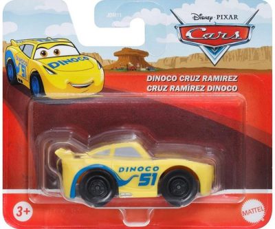 Disney Pixar Verdák - Dinoco Cruz Ramirez öntött autómodell, 1:55