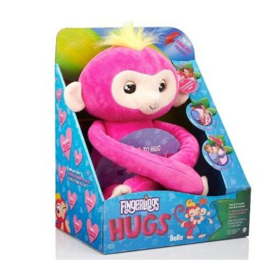 Fingerlings Hugs Bella interaktív majom plüss
