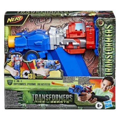 Transformers Nerf Optimus figura és kilövő