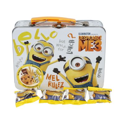 Minion uzsonnás doboz csokis keksszel 20g 